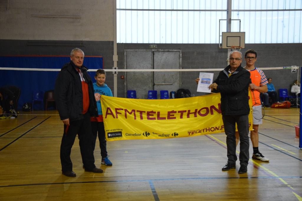 Remise de chque du PLO section babington